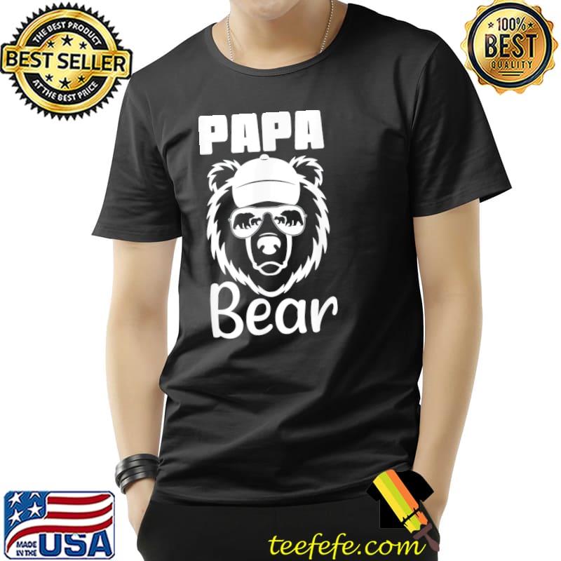 Papa Bear Sunglasses Dad Father T-Shirt Unisex Papa Bear Sunglasses Dad Father T-Shirt Unisex