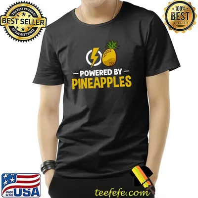 Pineapple Fruit Plant Juice Funny Hawaiian T-shirt