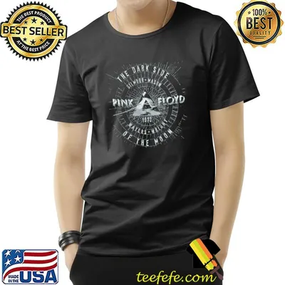 Pink Floyd mens dark side of the moon gilmour mason waters wright shirt