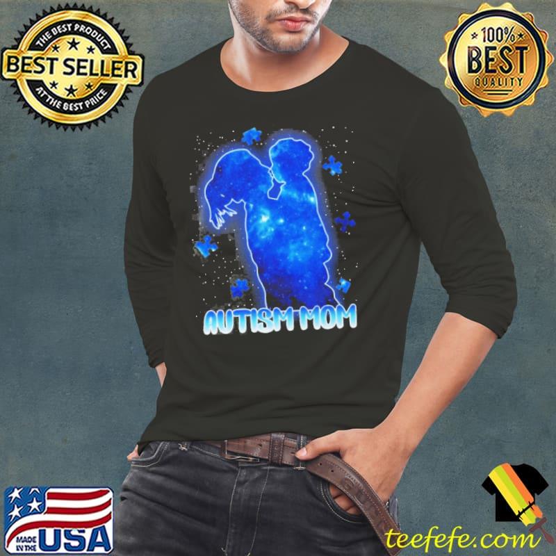 Premium Autism Mom Lovely Blue Shirt Long Sleeve Tee Premium Autism Mom Lovely Blue Shirt Long Sleeve Tee