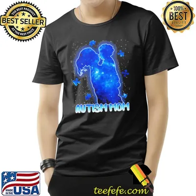 Premium Autism Mom Lovely Blue Shirt