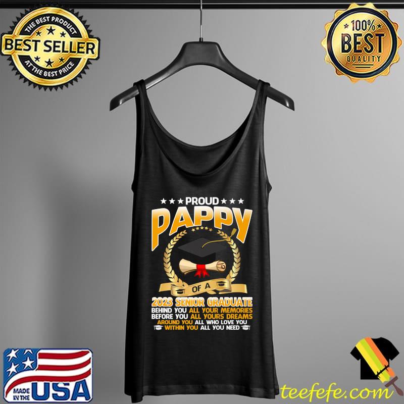 Proud Pappy Of A 2023 Senior Graduate Senior 23 Premium T-Shirt Tank Top Proud Pappy Of A 2023 Senior Graduate Senior 23 Premium T-Shirt Tank Top