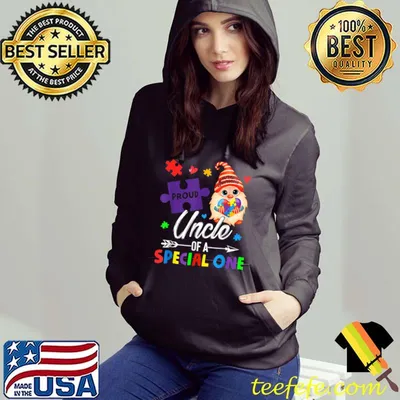 Proud Uncle Of A Special One Puzzle Gnome Autism Awareness T-Shirt