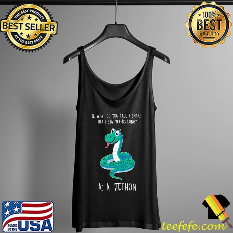Python Pithon Pi Symbol Funny Math Teacher Pi Day T-Shirt Tank Top Python Pithon Pi Symbol Funny Math Teacher Pi Day T-Shirt Tank Top