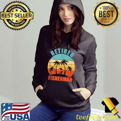 Retired Fisherman, Funny Fishing, Happy Retirement T-shirt