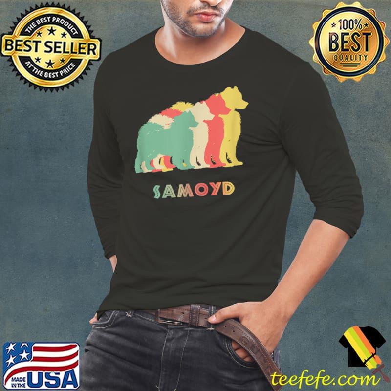 Retro Samoyd Mom Funny Dog Mom Vintage T-Shirt Long Sleeve Tee Retro Samoyd Mom Funny Dog Mom Vintage T-Shirt Long Sleeve Tee