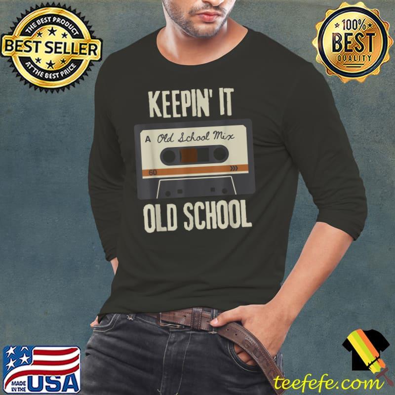 Retro Vintage Music Tee Old School Hip Hop 80s 90s Mixtape T-Shirt Long Sleeve Tee Retro Vintage Music Tee Old School Hip Hop 80s 90s Mixtape T-Shirt Long Sleeve Tee