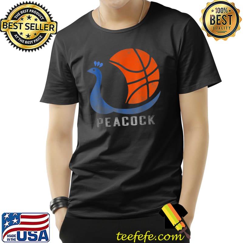 Retro Vintage Peacock Basketball Gift T-Shirt Retro Vintage Peacock Basketball Gift T-Shirt