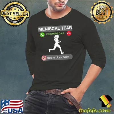 Running Knee Pain Meniscal Tear Calling Women Runners T-shirt