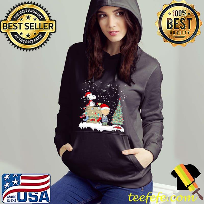 Snoopy and Charlie Christmas Shirt Hoodie Snoopy and Charlie Christmas Shirt Hoodie