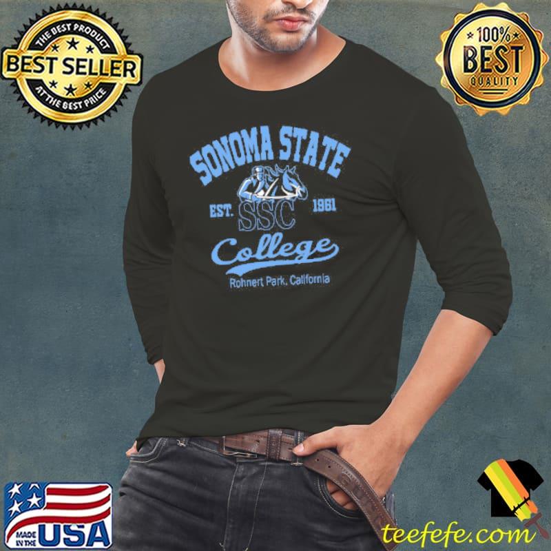 Sonoma state EST 1961 College Rohnert Park, California Long Sleeve Tee Sonoma state EST 1961 College Rohnert Park, California Long Sleeve Tee