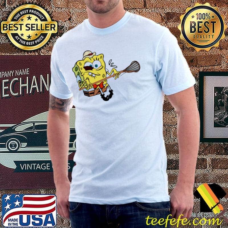 SpongeBob hurting with lacrosse stick Unisex SpongeBob hurting with lacrosse stick Unisex
