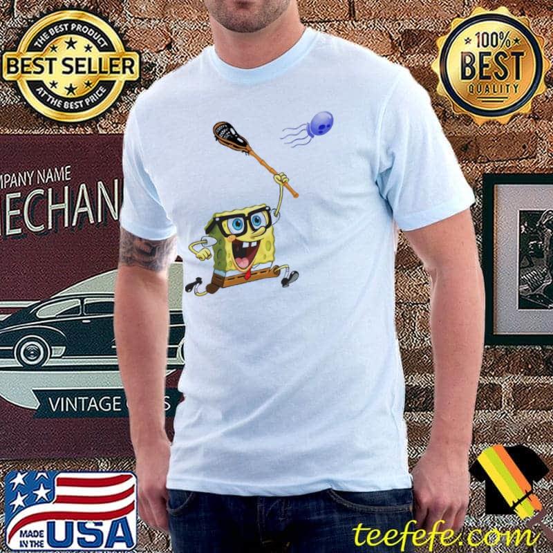 SpongeBob playing lacrosse stick octopus Unisex SpongeBob playing lacrosse stick octopus Unisex
