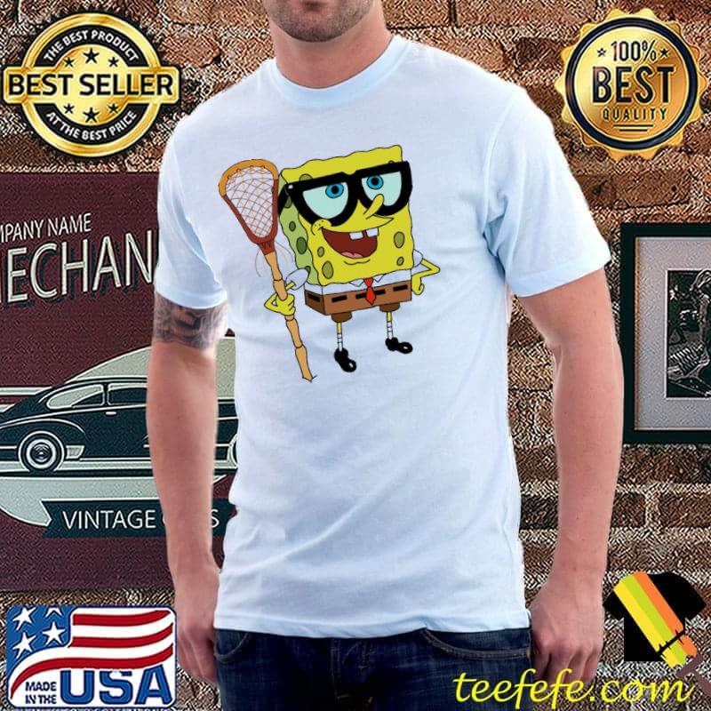 SpongeBob with lacrosse stick Unisex SpongeBob with lacrosse stick Unisex