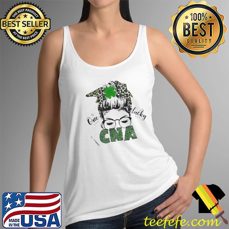 St patrick one lucky cna Tank Top St patrick one lucky cna Tank Top
