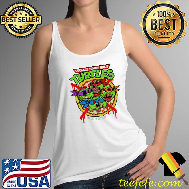 Teenage Zombie Ninja Turtles Shirt Tank Top Teenage Zombie Ninja Turtles Shirt Tank Top