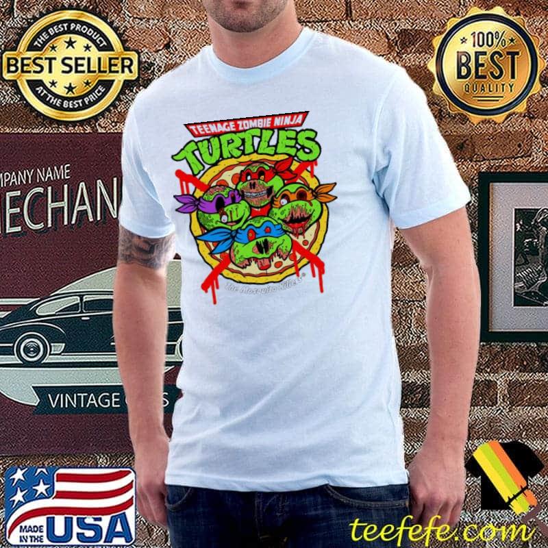 Teenage Zombie Ninja Turtles Shirt Unisex Teenage Zombie Ninja Turtles Shirt Unisex