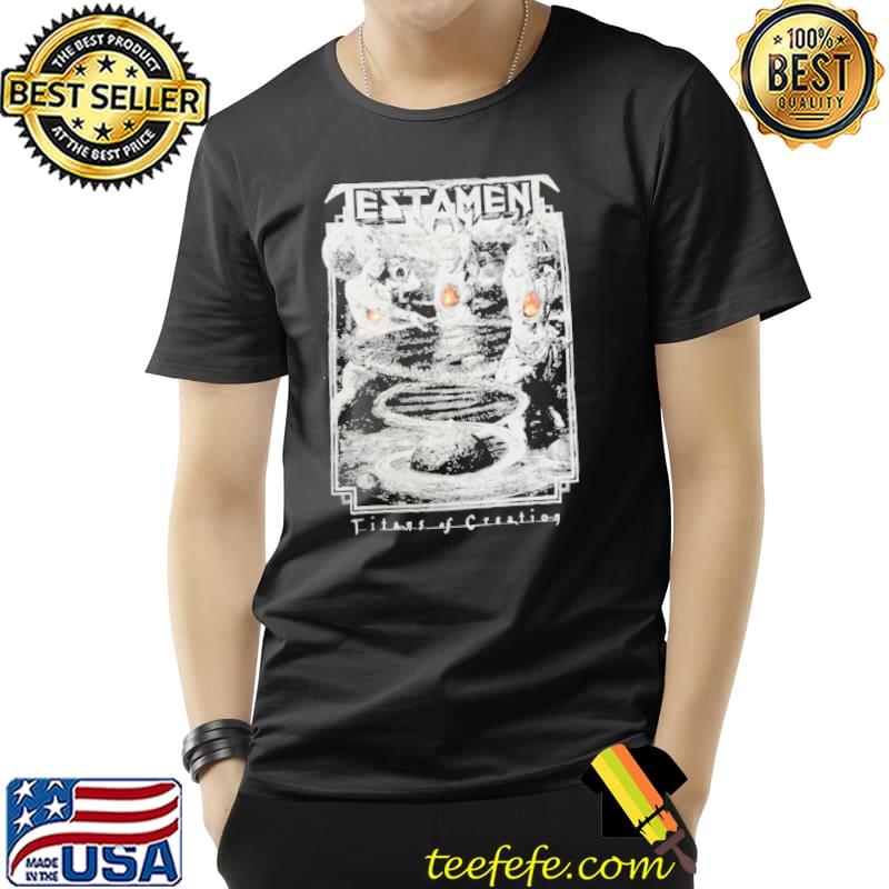 Testament 'Titans Of Creation Europe 2020 Tour Shirt