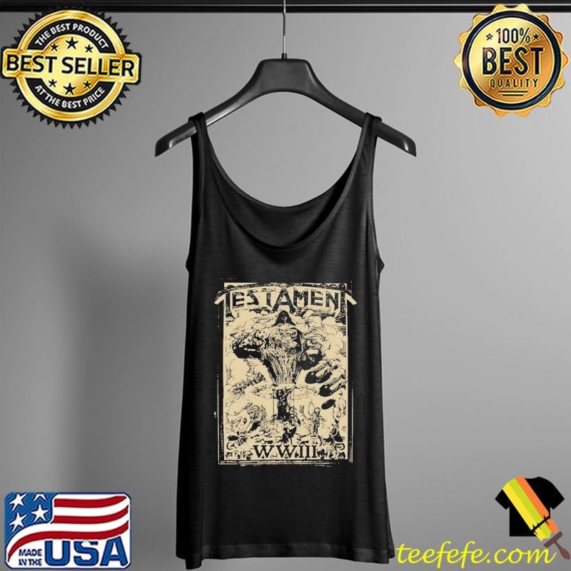 Testament 'WWIII' Shirt Tank Top Testament 'WWIII' Shirt Tank Top