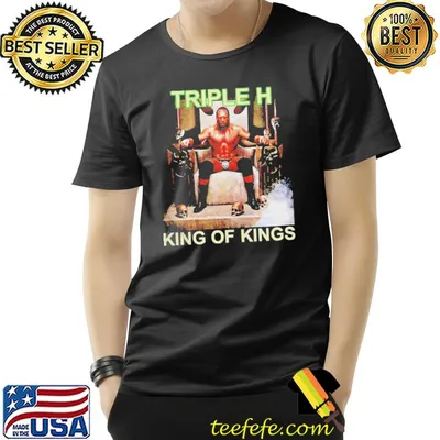 Thank you triple h wwe king of kings shirt