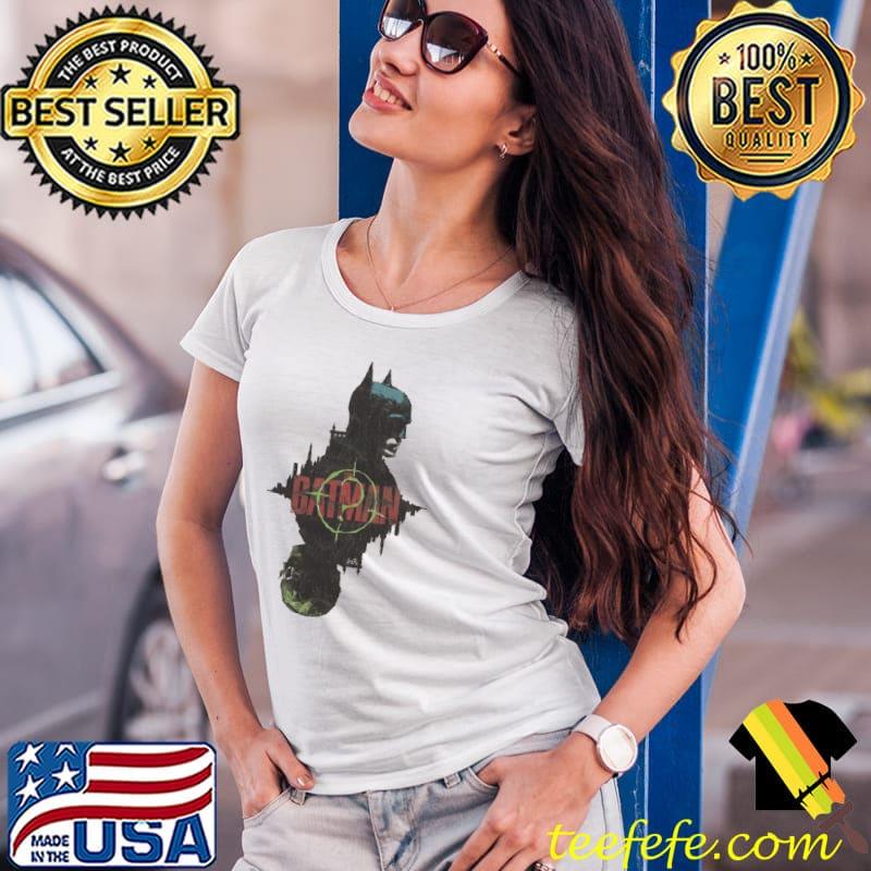 The Batman 'Question Mark Bat DC Film Shirt Ladies Tee The Batman 'Question Mark Bat DC Film Shirt Ladies Tee