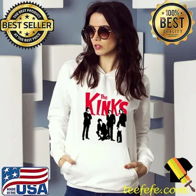 The kinks rock band 70s shirt