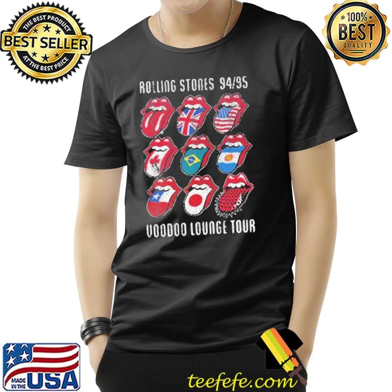 The Rolling Stones Voodoo Lounge Tongues Shirt