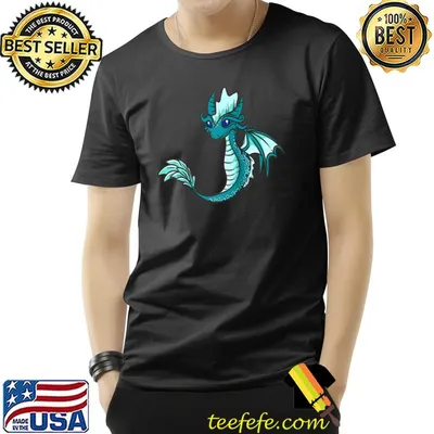 The Water Dragon - Cute Kawaii Anime Japanese T-shirt