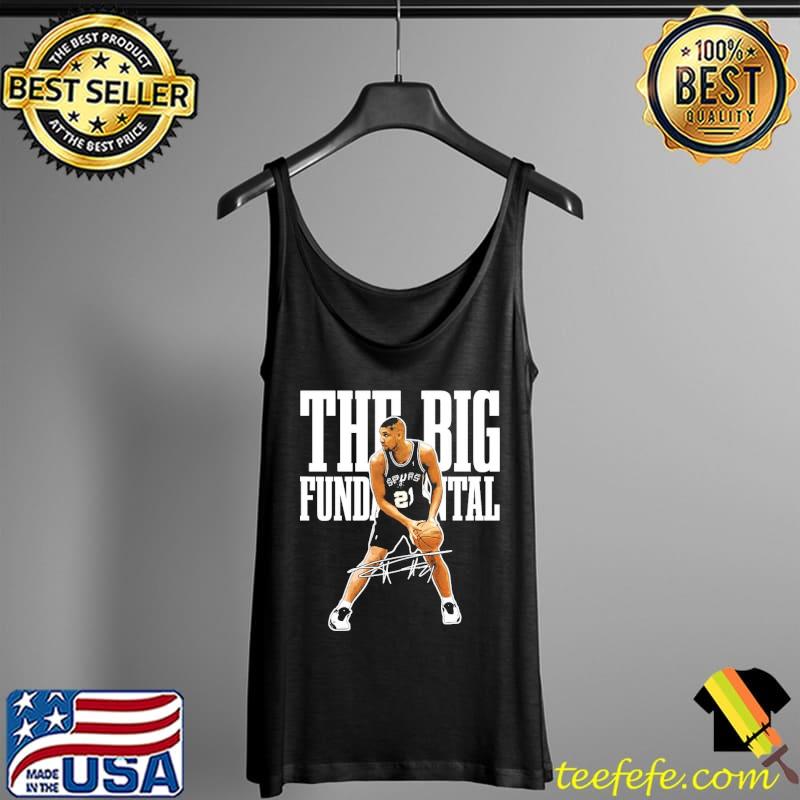 Tim duncan the big fundamental basketball legend signature vintage Tank Top Tim duncan the big fundamental basketball legend signature vintage Tank Top