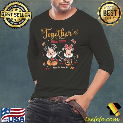 Together Since 2019 Mickey Shirt