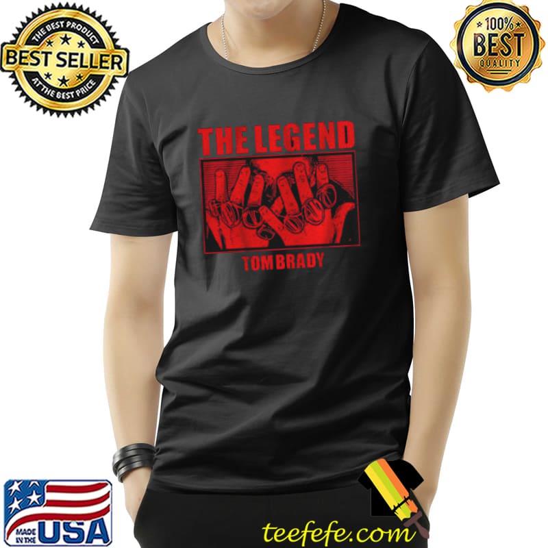 Tom Brady the legend shirt - Teefefe Premium ™ LLC