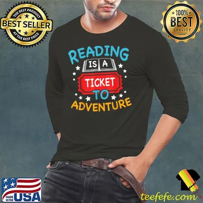 Top Reading Adventure Library Student Teacher Book Lovers T-Shirt