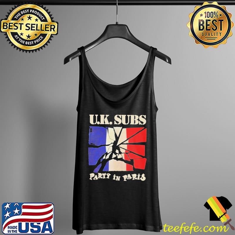 UK Subs Party In Paris Shirt Tank Top UK Subs Party In Paris Shirt Tank Top
