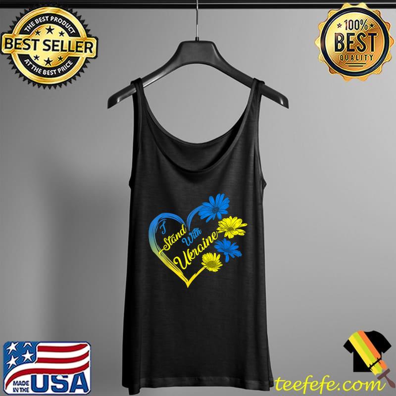 Ukraine Flag Sunflower Vintage Ukrainian Lovers Ukraine T-Shirt Tank Top Ukraine Flag Sunflower Vintage Ukrainian Lovers Ukraine T-Shirt Tank Top