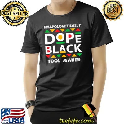 Unapologetically dope black Tool maker African American Afro Premium T-Shirt