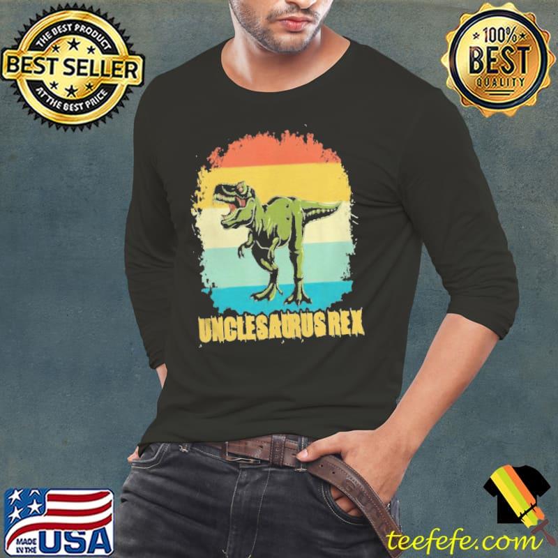 Unclesaurus t rex uncle saurus dinosaur boys Long Sleeve Tee Unclesaurus t rex uncle saurus dinosaur boys Long Sleeve Tee