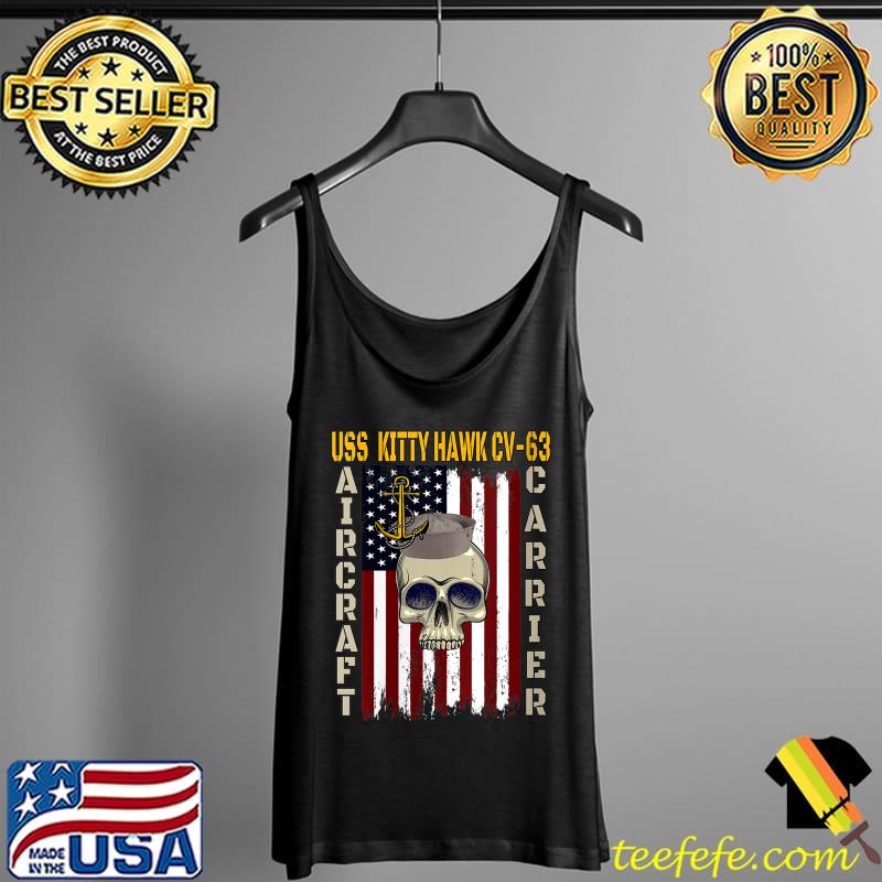 USS Kitty Hawk CV-63 Veterans Day Dad Boy Son Grandpa T- Tank Top USS Kitty Hawk CV-63 Veterans Day Dad Boy Son Grandpa T- Tank Top