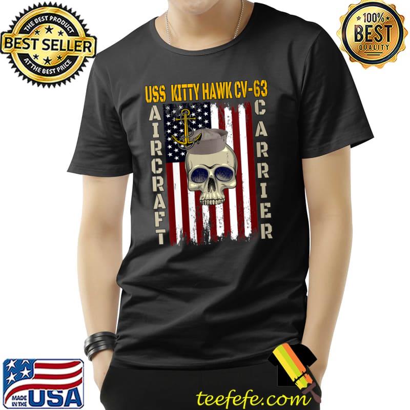 USS Kitty Hawk CV-63 Veterans Day Dad Boy Son Grandpa T- Unisex USS Kitty Hawk CV-63 Veterans Day Dad Boy Son Grandpa T- Unisex