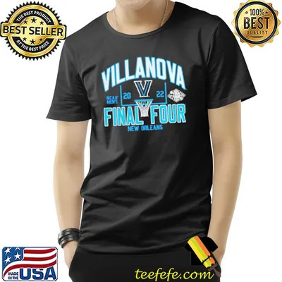 Villanova wildcats blue 84 2022 ncaa men's basketball tournament march madness final four shirt