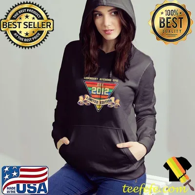 Vintage 10th Birthday t shirt Est 2012 Limited Edition T-shirt