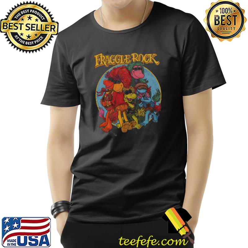 Vintage Group Picture Fraggle Rock Shirt Unisex Vintage Group Picture Fraggle Rock Shirt Unisex