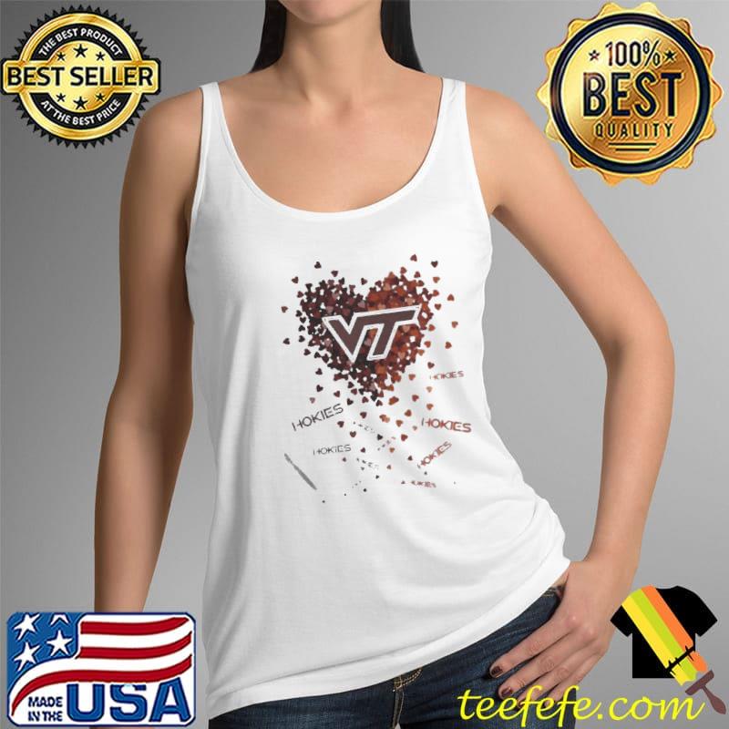 Virginia tech hokies Football in my heart Tank Top Virginia tech hokies Football in my heart Tank Top
