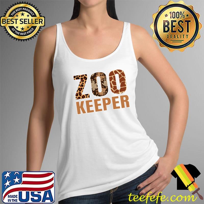 Zookeeper African Savanna Zoo Zookeeper T- Tank Top Zookeeper African Savanna Zoo Zookeeper T- Tank Top