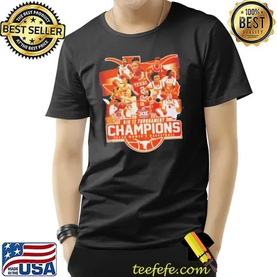 2022 big 12 tournament champions Texas women's basketball shirt