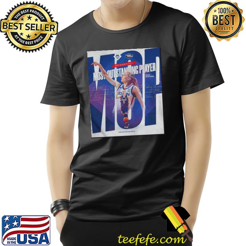 2022 bridgeport most out standing player paige bueckers shirt