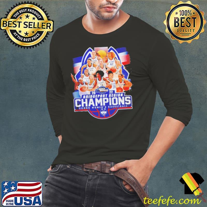 2022 bridgeport region champions uconn women's basketball Long Sleeve Tee 2022 bridgeport region champions uconn women's basketball Long Sleeve Tee