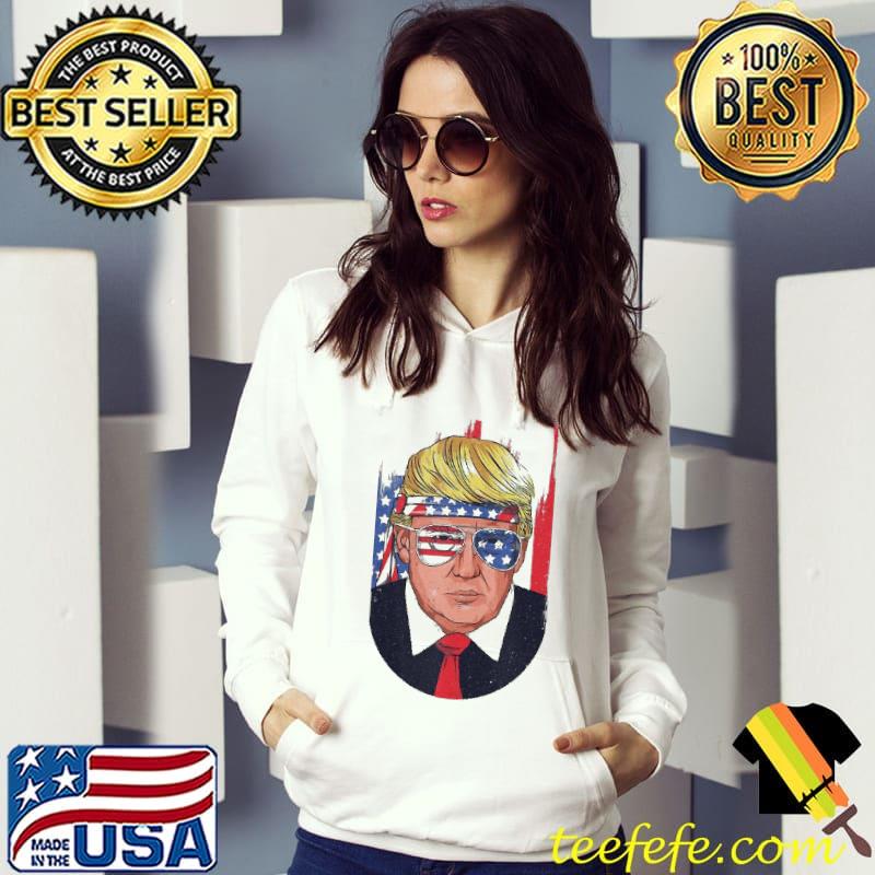 4th of july usa Donald Trump funny patriotic American gift Hoodie 4th of july usa Donald Trump funny patriotic American gift Hoodie