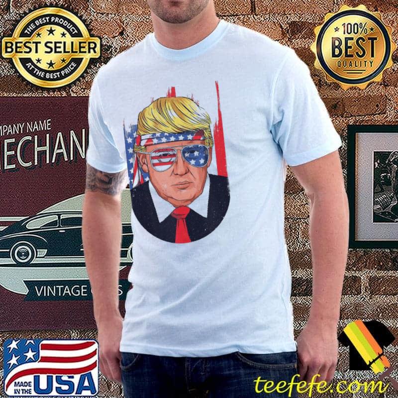 4th of july usa Donald Trump funny patriotic American gift shirt 4th of july usa Donald Trump funny patriotic American gift shirt