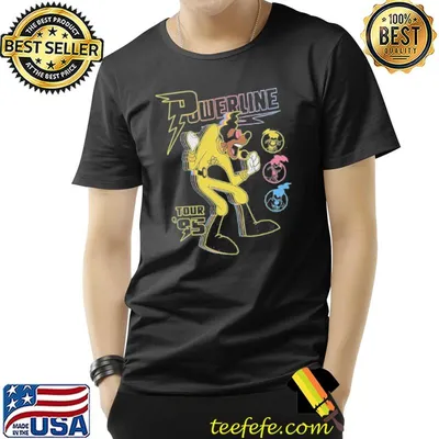 A goofy movie powerline world tour 1995 funny gift shirt