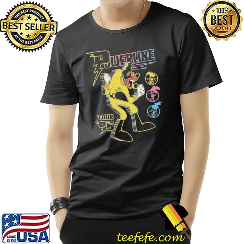 A goofy movie powerline world tour 1995 funny gift shirt